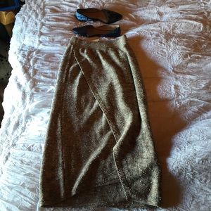 Anthropologie moth pencil skirt